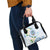 Guam Chamorro Shoulder Handbag Guasali Flowers Curves Style