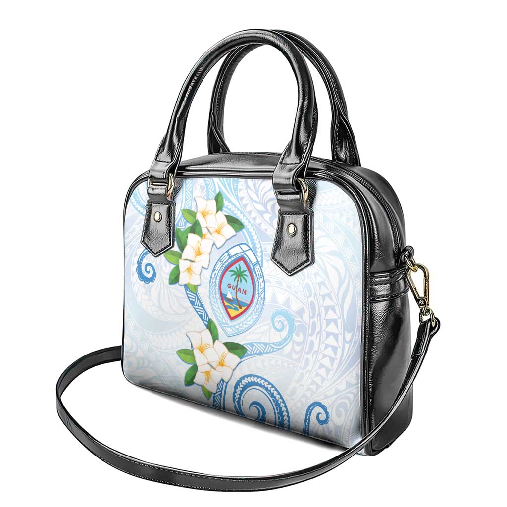 Guam Chamorro Shoulder Handbag Guasali Flowers Curves Style