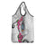 Guam Chamorro Grocery Bag Curves Polynesian Tattoo Mix Bougainvillea