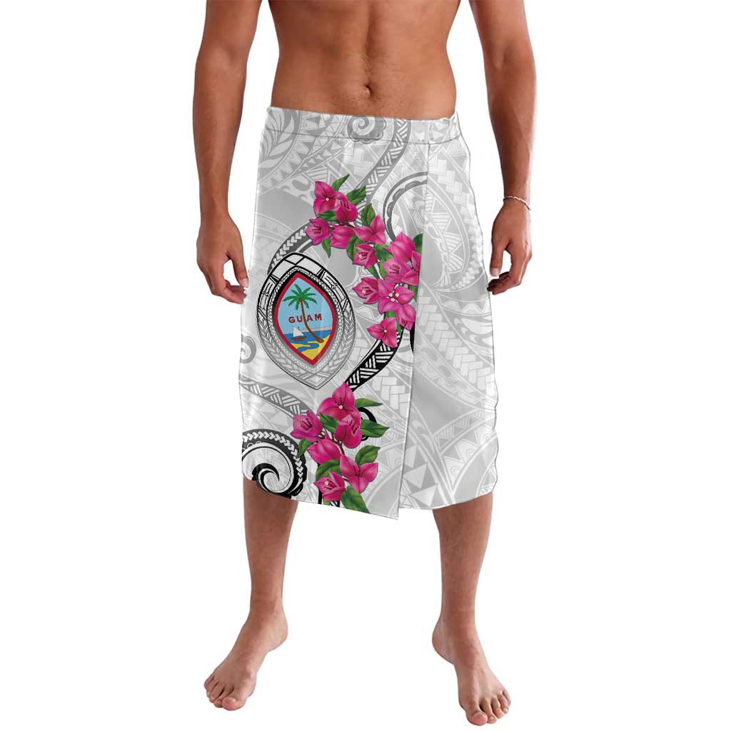 Guam Chamorro Lavalava Curves Polynesian Tattoo Mix Bougainvillea