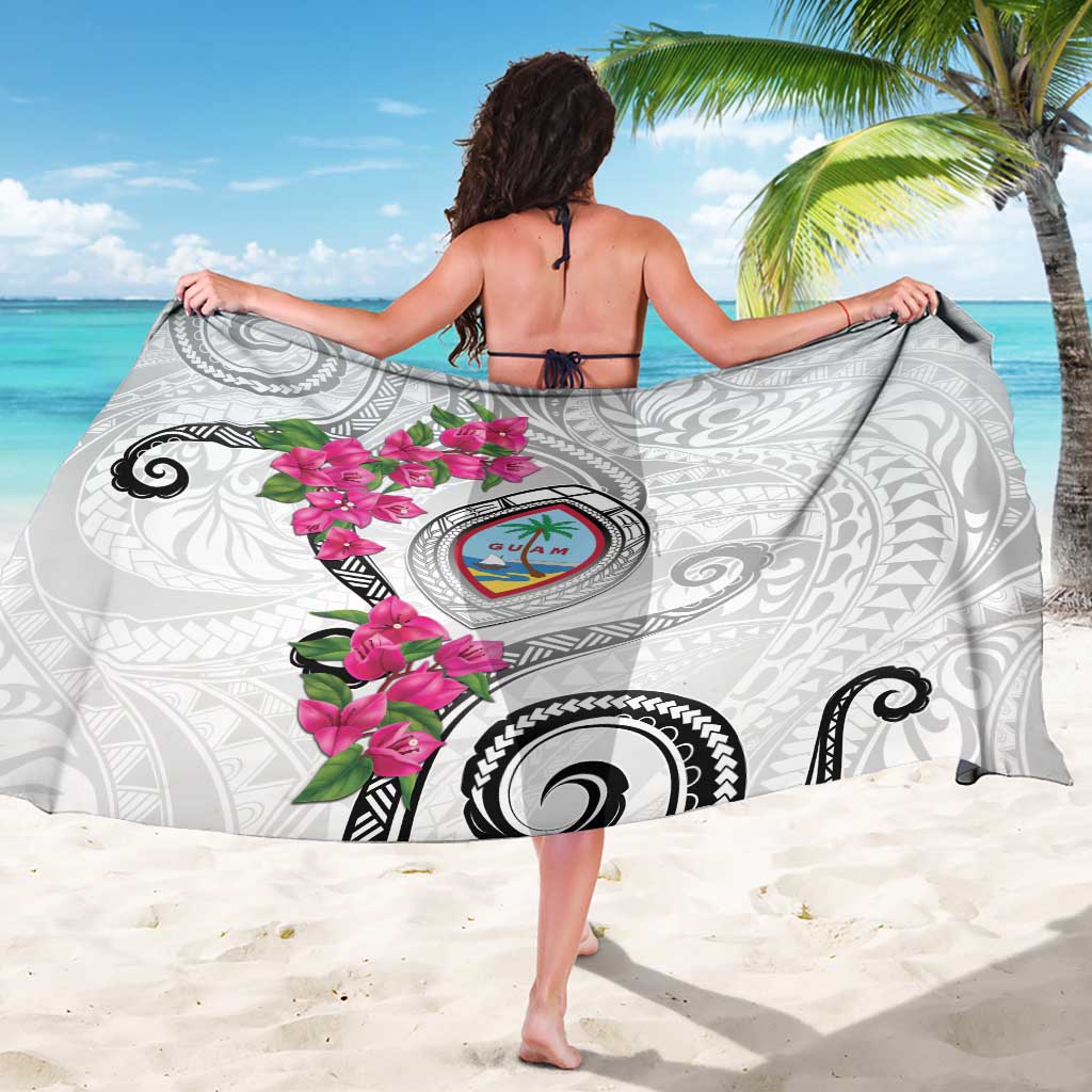 Guam Chamorro Sarong Curves Polynesian Tattoo Mix Bougainvillea