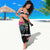 Hafa Adai Guam Sarong Polynesian Tattoo Tropical Flowers
