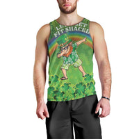 Personalised Hawaii Saint Patrick's Day Men Tank Top Let's Get Fit Shaced