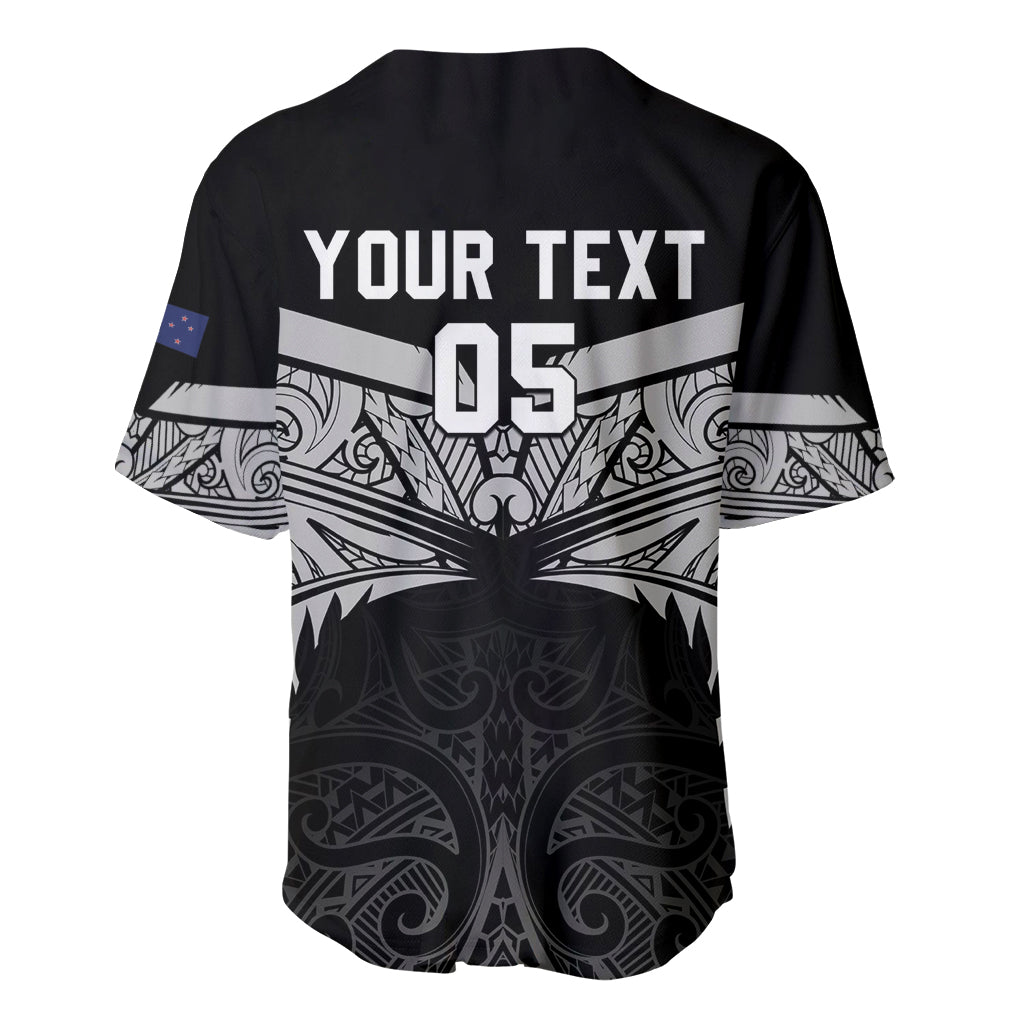 Custom New Zealand Cricket Baseball Jersey Go Champions World Cup 2024 With Maori Pattern LT05 - Polynesian Pride