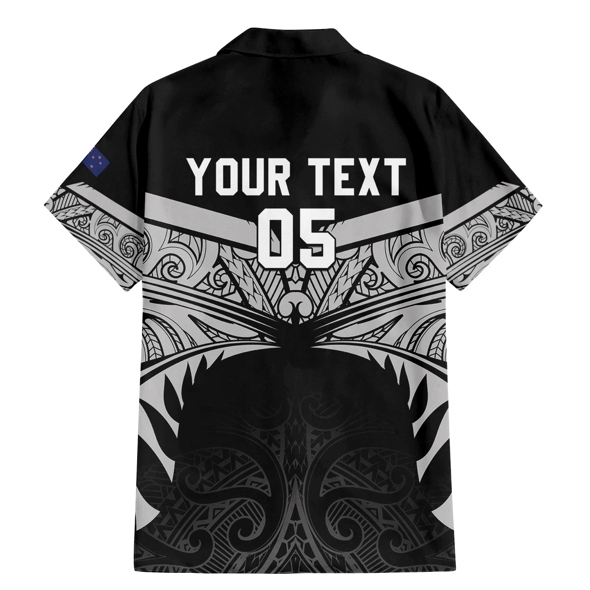 Custom New Zealand Cricket Family Matching Mermaid Dress and Hawaiian Shirt Go Champions World Cup 2024 With Maori Pattern LT05 - Polynesian Pride