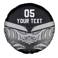 Custom New Zealand Cricket Spare Tire Cover Go Champions World Cup 2024 With Maori Pattern