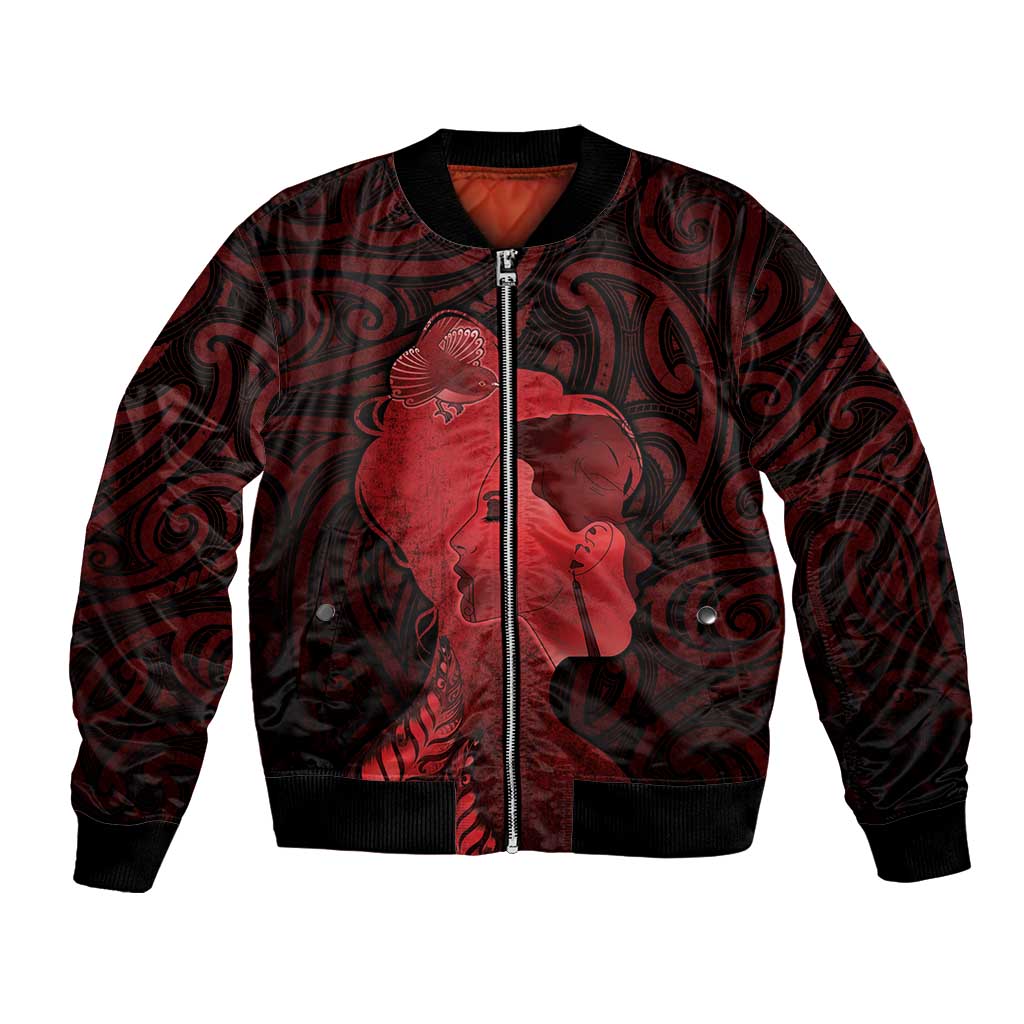 Aotearoa Mana Wahine Bomber Jacket The Spiritual Power Of Women