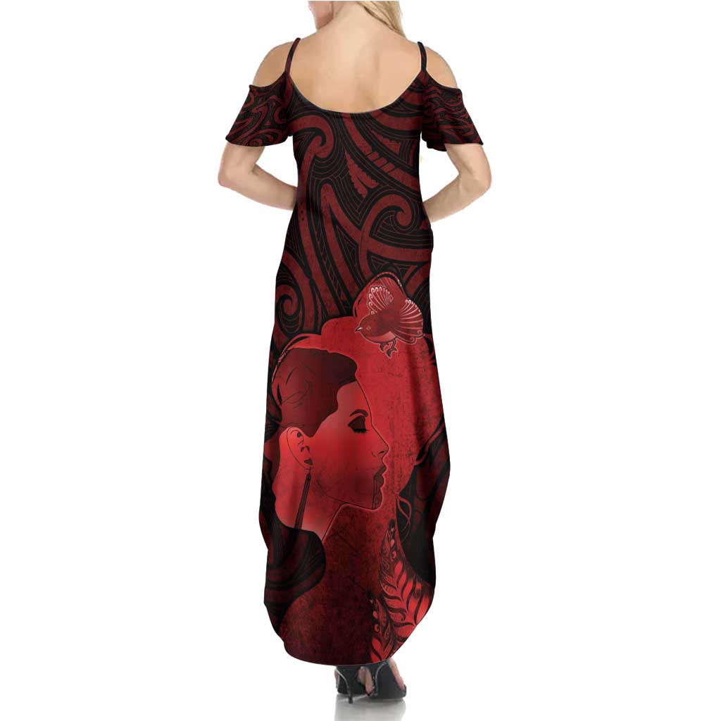 Aotearoa Mana Wahine Family Matching Summer Maxi Dress and Hawaiian Shirt The Spiritual Power Of Women LT05 - Polynesian Pride