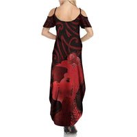 Aotearoa Mana Wahine Family Matching Summer Maxi Dress and Hawaiian Shirt The Spiritual Power Of Women LT05 - Polynesian Pride