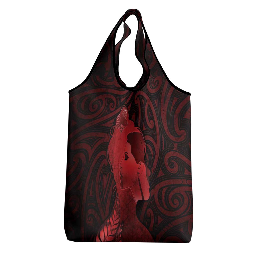Aotearoa Mana Wahine Grocery Bag The Spiritual Power Of Women LT05 - Polynesian Pride
