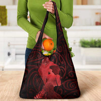 Aotearoa Mana Wahine Grocery Bag The Spiritual Power Of Women LT05 - Polynesian Pride