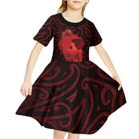 Aotearoa Mana Wahine Kid Short Sleeve Dress The Spiritual Power Of Women