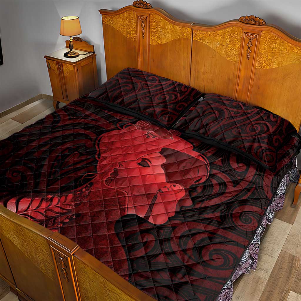 Aotearoa Mana Wahine Quilt Bed Set The Spiritual Power Of Women