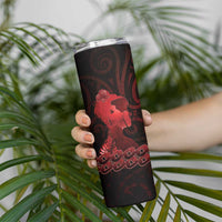 Aotearoa Mana Wahine Skinny Tumbler The Spiritual Power Of Women LT05 - Polynesian Pride