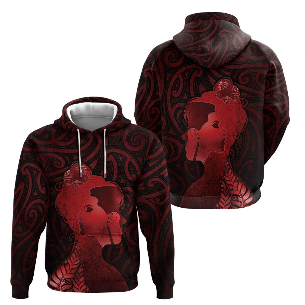 Aotearoa Mana Wahine Zip Hoodie The Spiritual Power Of Women LT05 - Polynesian Pride