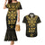 Personalised Philippines Independence Day Couples Matching Mermaid Dress and Hawaiian Shirt Filipinos Sun Star Tribal