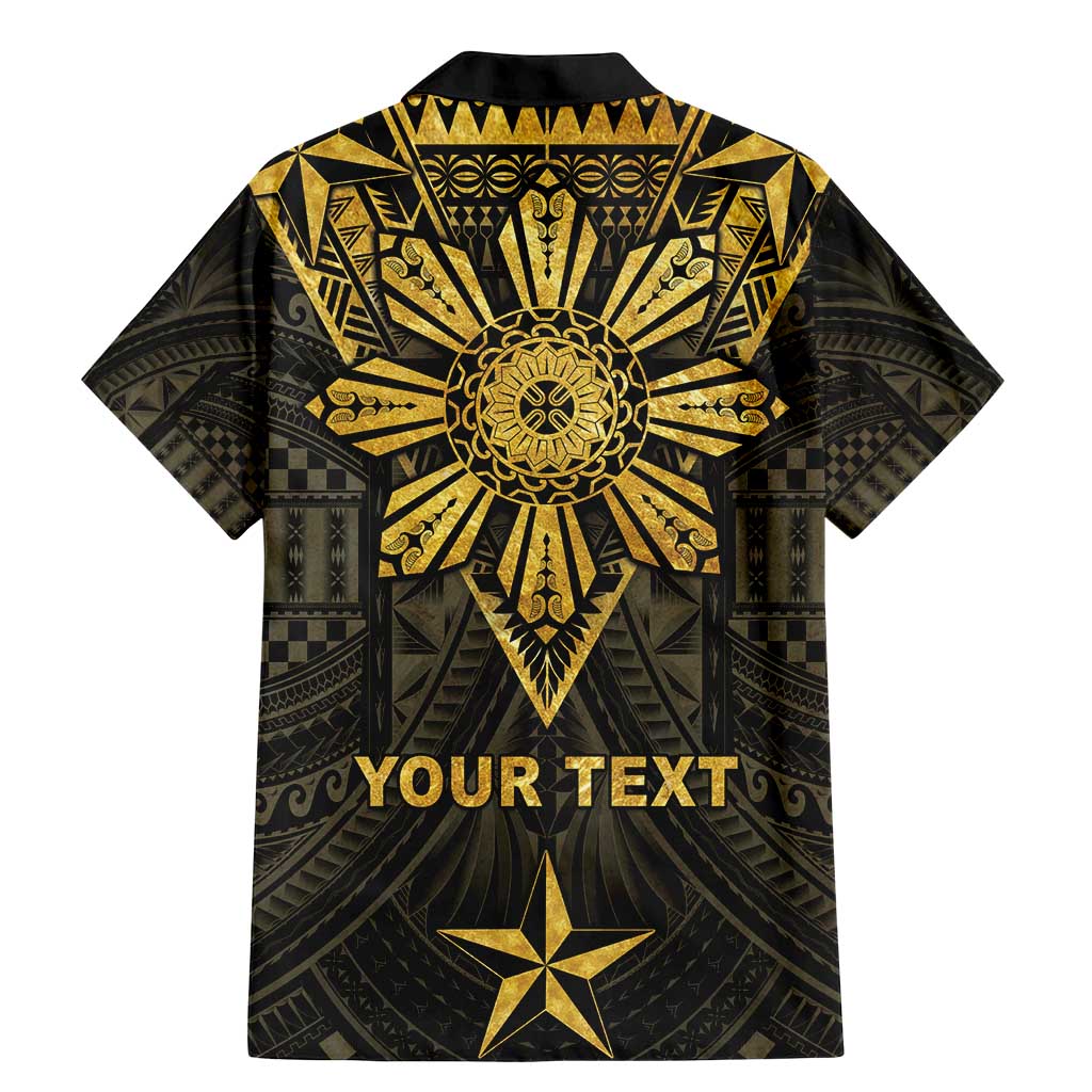 Personalised Philippines Independence Day Family Matching Mermaid Dress and Hawaiian Shirt Filipinos Sun Star Tribal LT05 - Polynesian Pride