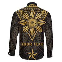 Personalised Philippines Independence Day Family Matching Mermaid Dress and Hawaiian Shirt Filipinos Sun Star Tribal LT05 - Polynesian Pride