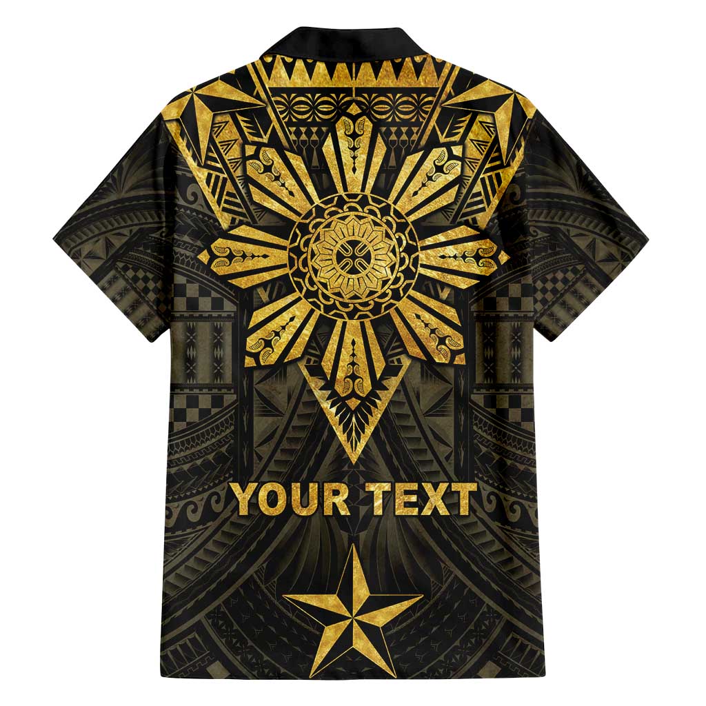 Personalised Philippines Independence Day Family Matching Puletasi and Hawaiian Shirt Filipinos Sun Star Tribal LT05 - Polynesian Pride