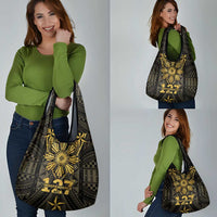 Philippines Independence Day Grocery Bag Filipinos Sun Star Tribal