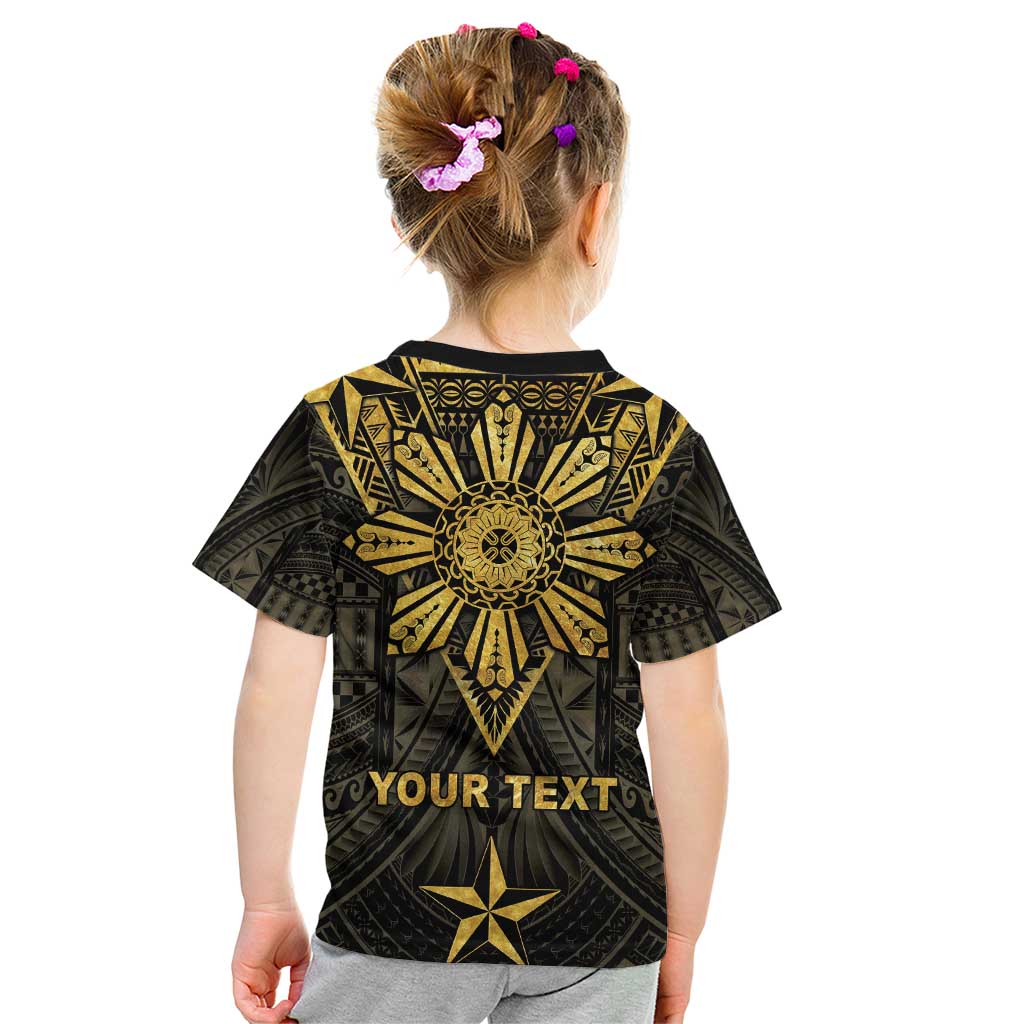 Personalised Philippines Independence Day Kid T Shirt Filipinos Sun Star Tribal