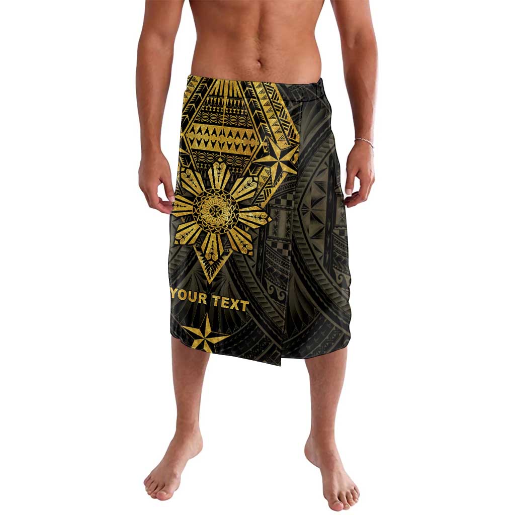 Personalised Philippines Independence Day Lavalava Filipinos Sun Star Tribal