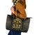 Philippines Independence Day Leather Tote Bag Filipinos Sun Star Tribal