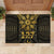 Philippines Independence Day Rubber Doormat Filipinos Sun Star Tribal