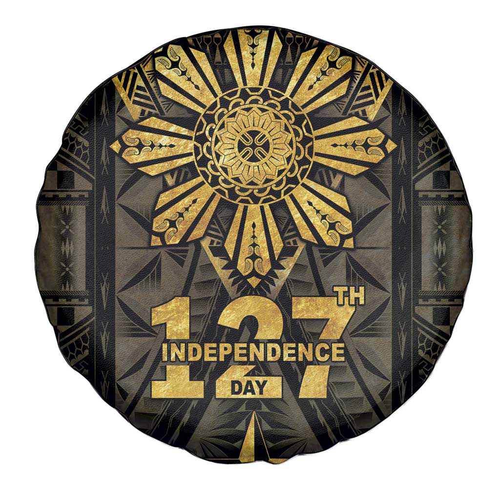 Philippines Independence Day Spare Tire Cover Filipinos Sun Star Tribal