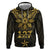 Personalised Philippines Independence Day Zip Hoodie Filipinos Sun Star Tribal