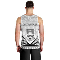 Personalised Kiribati Gospel Day Men Tank Top Coat Of Arms Polynesian Pattern