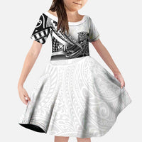 Solomon Islands Nguzunguzu Family Matching Puletasi and Hawaiian Shirt Polynesian Tribal Pattern