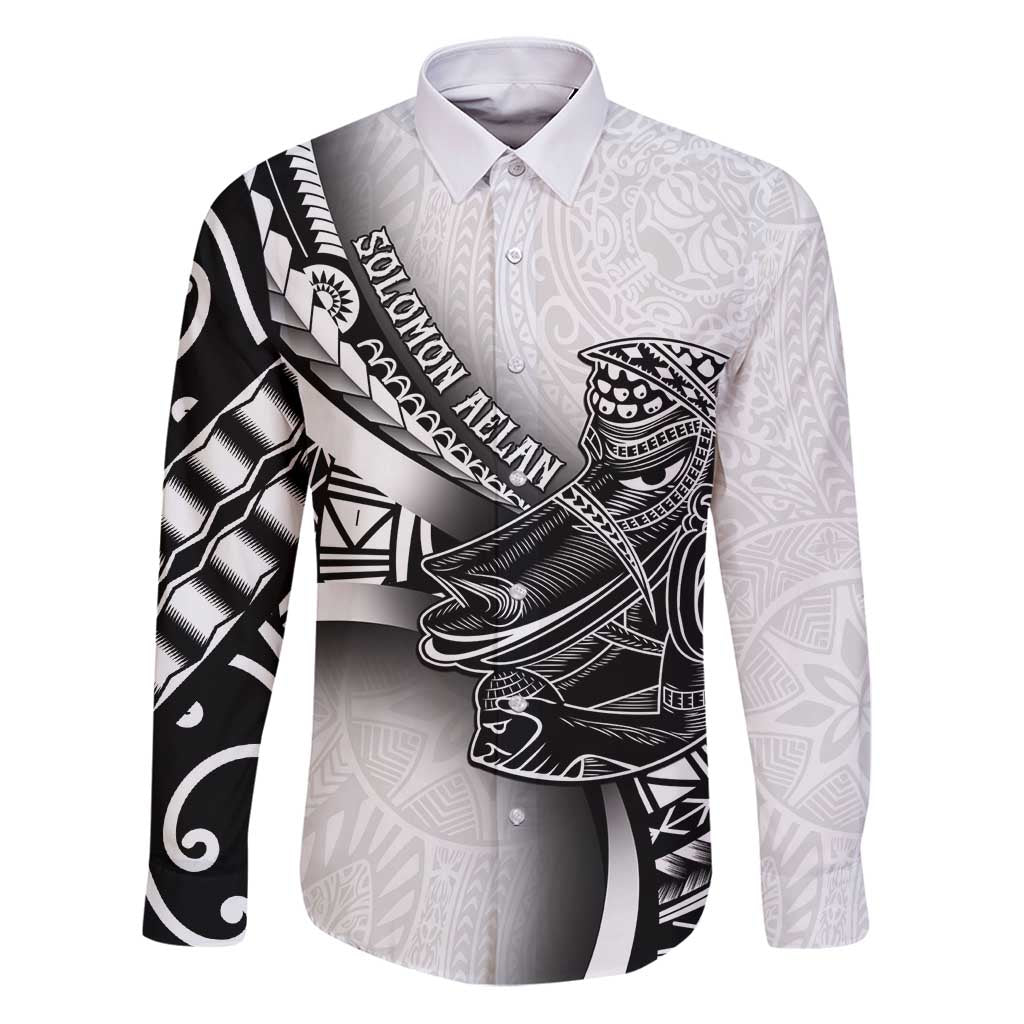 Solomon Islands Nguzunguzu Family Matching Puletasi and Hawaiian Shirt Polynesian Tribal Pattern