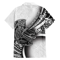 Solomon Islands Nguzunguzu Family Matching Tank Maxi Dress and Hawaiian Shirt Polynesian Tribal Pattern LT05 - Polynesian Pride