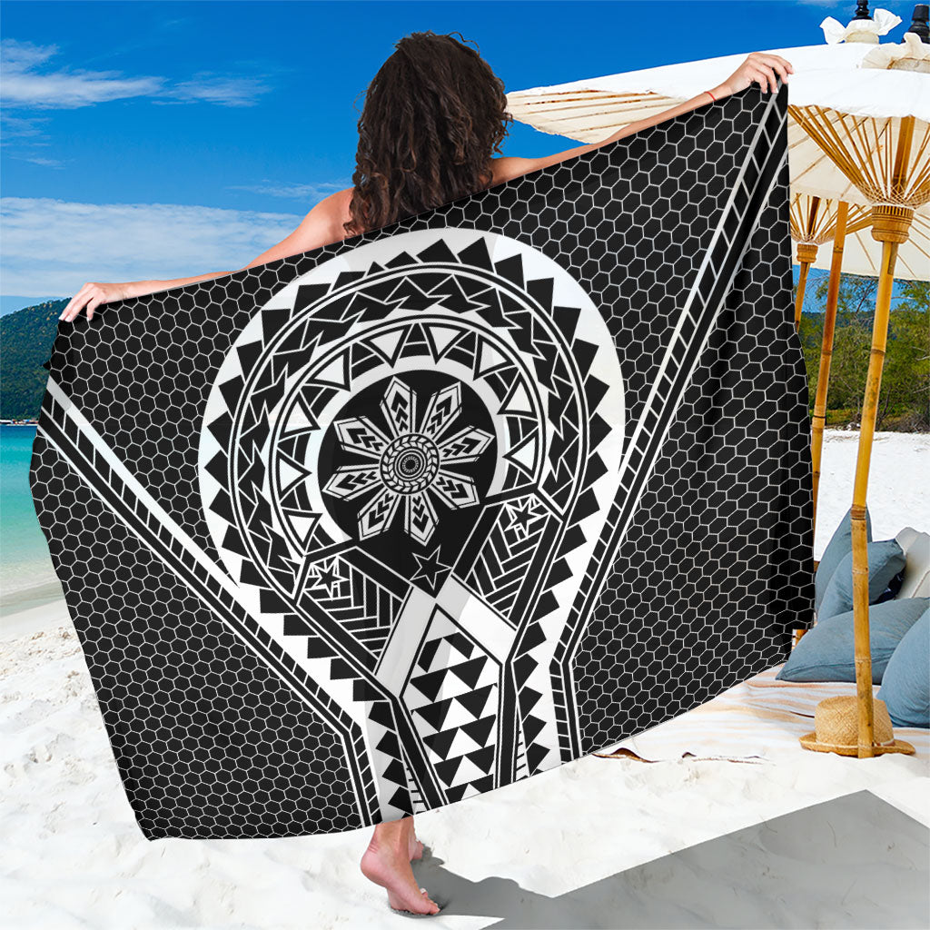 Philippines Batok Tribal Inspired Tattoo Black Sarong LT05 One Size 44 x 66 inches Black - Polynesian Pride