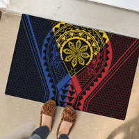 Philippines Batok Tribal Inspired Tattoo Rubber Doormat LT05 - Polynesian Pride