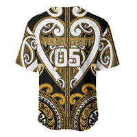 Custom Aotearoa Ngai Te Rangi Baseball Jersey Maori Tribal Pattern LT05 - Polynesian Pride