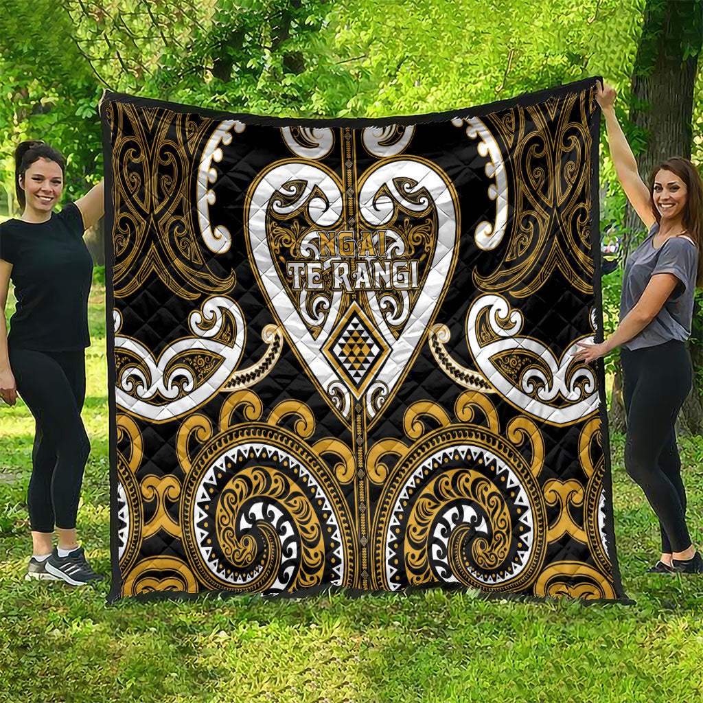Aotearoa Ngai Te Rangi Quilt Maori Tribal Pattern LT05 - Polynesian Pride