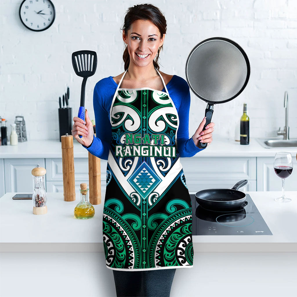 Aotearoa Ngati Ranginui Apron Maori Tribal Pattern LT05 - Polynesian Pride