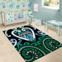 Aotearoa Ngati Ranginui Area Rug Maori Tribal Pattern LT05 - Polynesian Pride