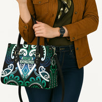 Aotearoa Ngati Ranginui Leather Bag Maori Tribal Pattern LT05 - Polynesian Pride