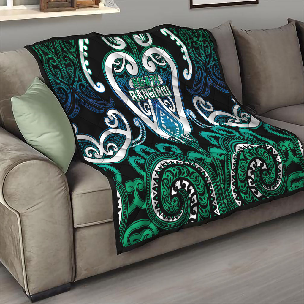 Aotearoa Ngati Ranginui Quilt Maori Tribal Pattern LT05 - Polynesian Pride