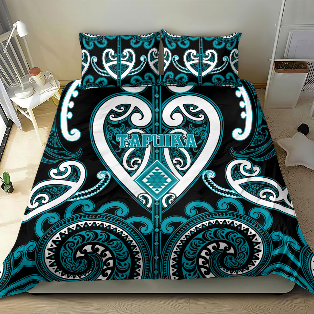 Aotearoa Tapuika Bedding Set Maori Tribal Pattern LT05 - Polynesian Pride