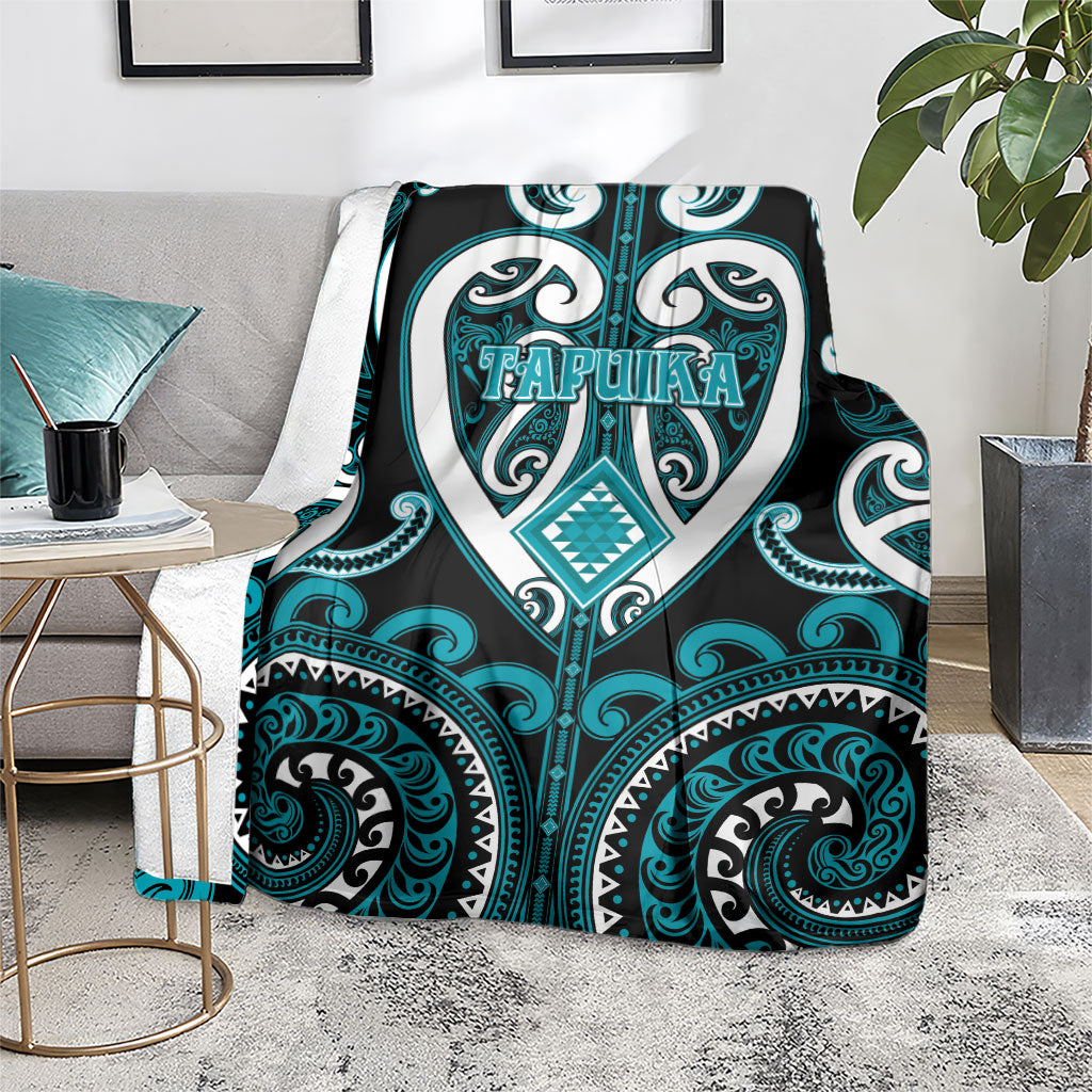 Aotearoa Tapuika Blanket Maori Tribal Pattern LT05 - Polynesian Pride