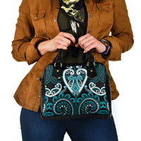 Aotearoa Tapuika Shoulder Handbag Maori Tribal Pattern LT05 - Polynesian Pride
