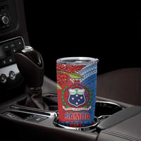 Personalised Samoa Tumbler Cup Teuila Torch Ginger Mix Polynesian Tribal