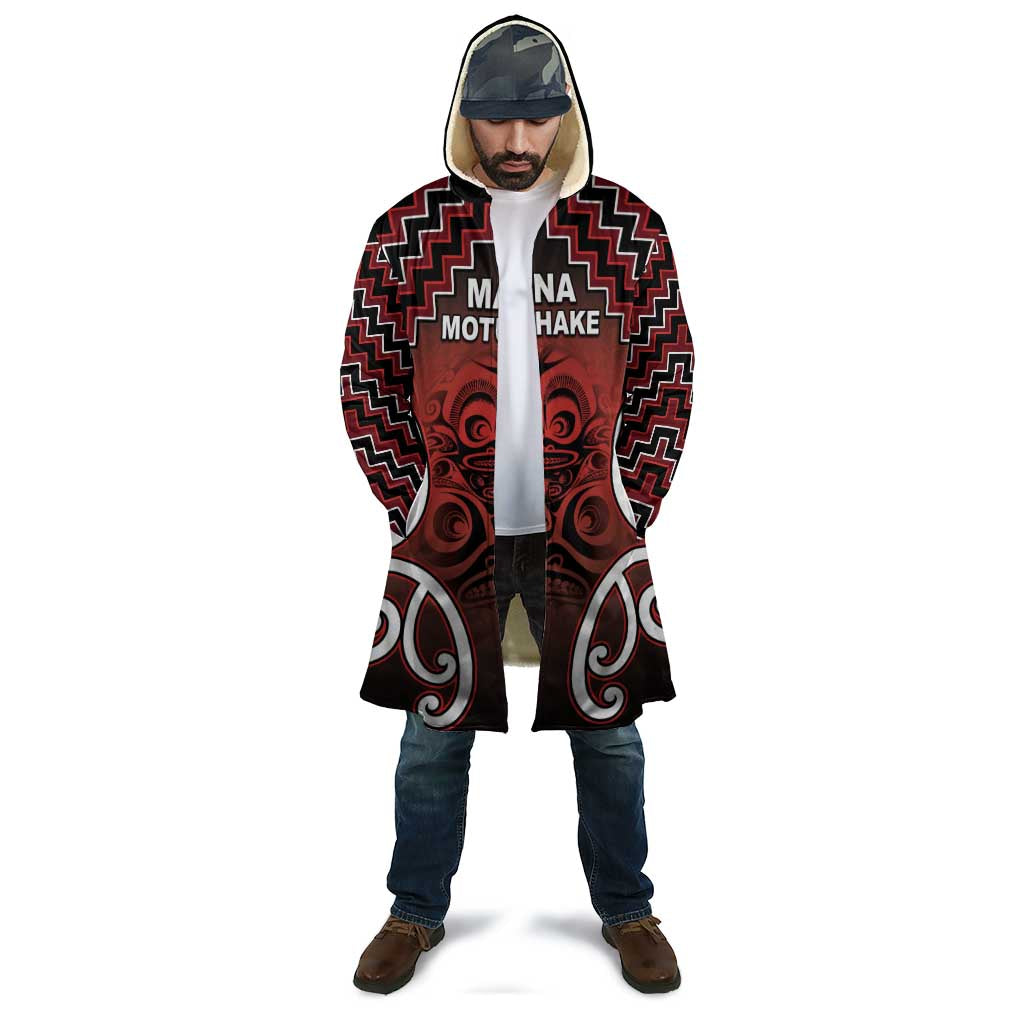 Personalised Aotearoa Mana Motuhake Cloak Poutama With Maori Pattern - Polynesian Pride