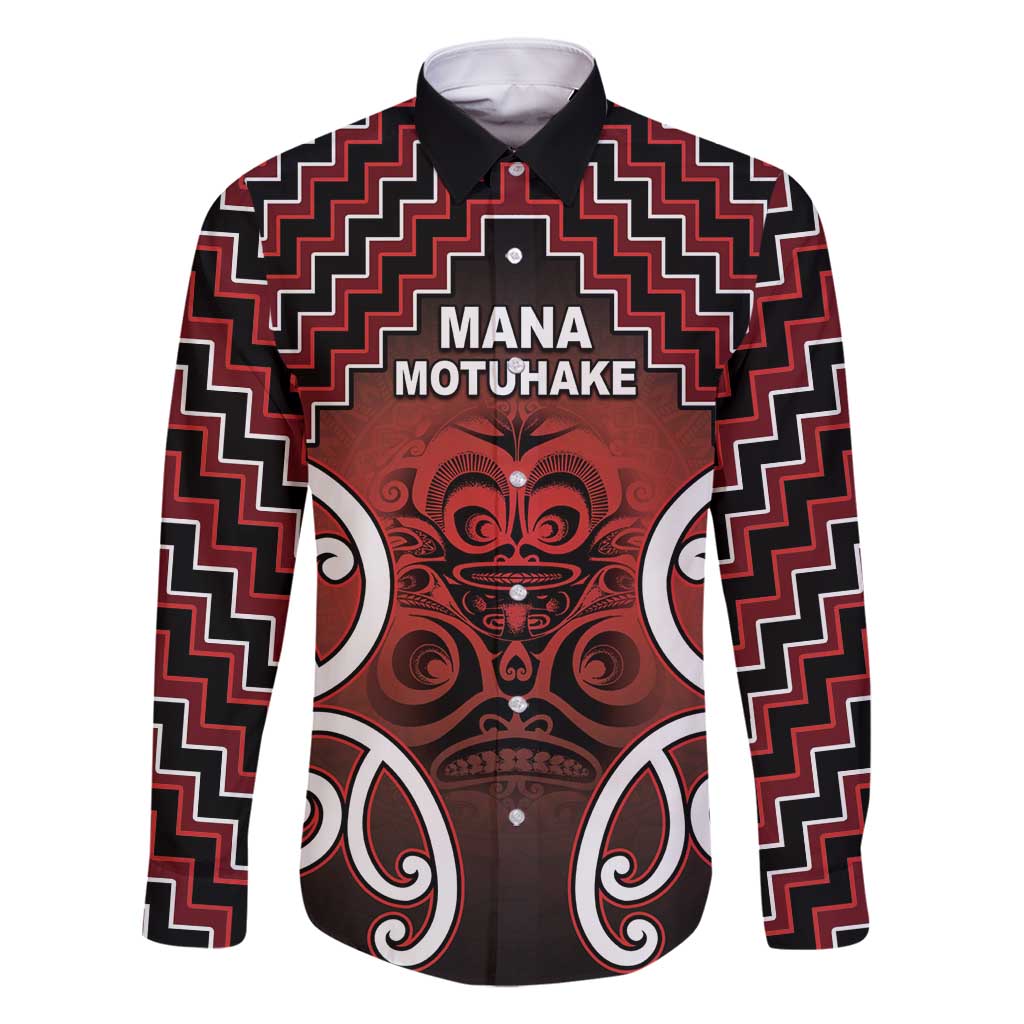 Personalised Aotearoa Mana Motuhake Family Matching Summer Maxi Dress and Hawaiian Shirt Poutama With Maori Pattern - Polynesian Pride
