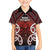 Personalised Aotearoa Mana Motuhake Kid Hawaiian Shirt Poutama With Maori Pattern - Polynesian Pride