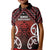 Personalised Aotearoa Mana Motuhake Kid Polo Shirt Poutama With Maori Pattern - Polynesian Pride